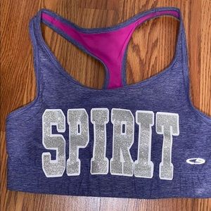 Spirit Of Texas sports Bra